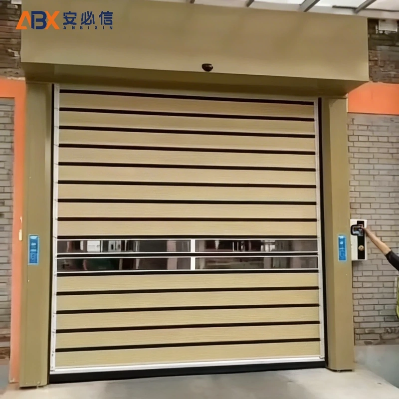 图木舒克螺旋式高速门
